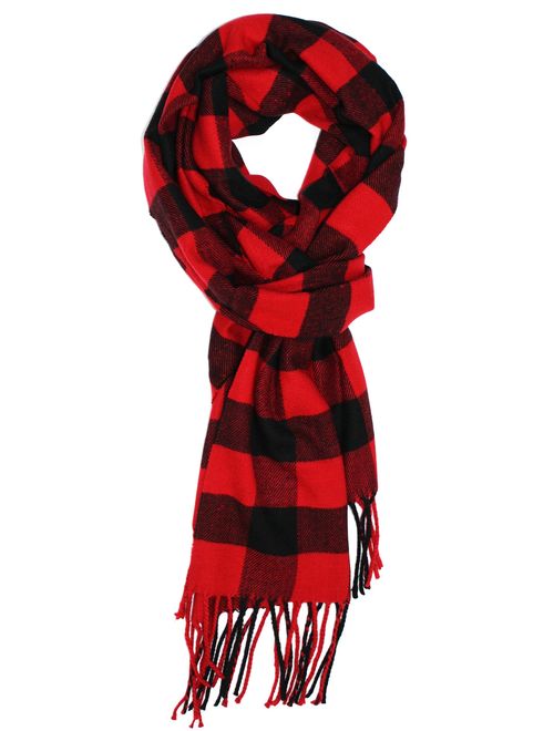 Ted and Jack - Jack's Classic Cashmere Feel Buffalo Check Scarf