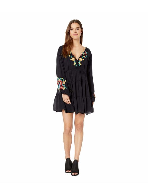 Free People Women's Spell on You Embellished Mini Dress