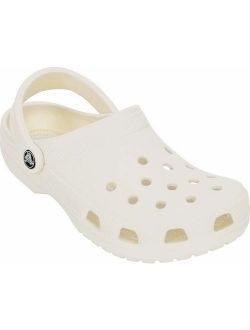 Classic Clog|Comfortable Slip on Casual Water Shoe, White, 4 US Women / 2 US Men