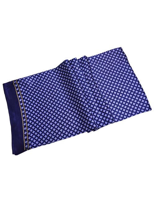 Ellettee, 63" x 11" Man's 100 Pure silk scarf wrap Accessory gift