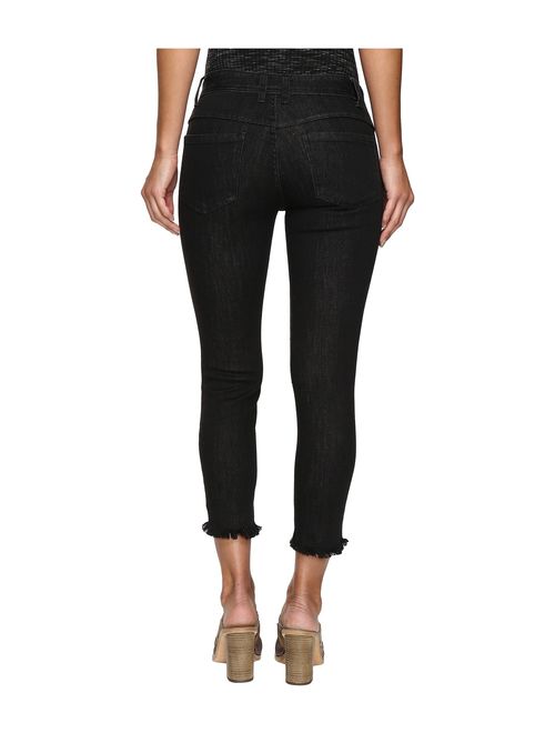 Free People Jeans Skinny Destroyed in Carbon