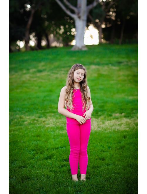 Made in USA! City Threads Girls' Leggings in 100% Cotton for School Uniform or Play 