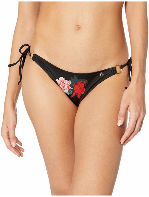 GUESS Women's Amour String Brief Bikini Bottom