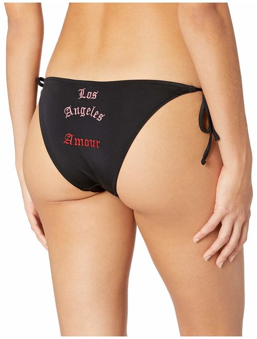 GUESS Women's Amour String Brief Bikini Bottom