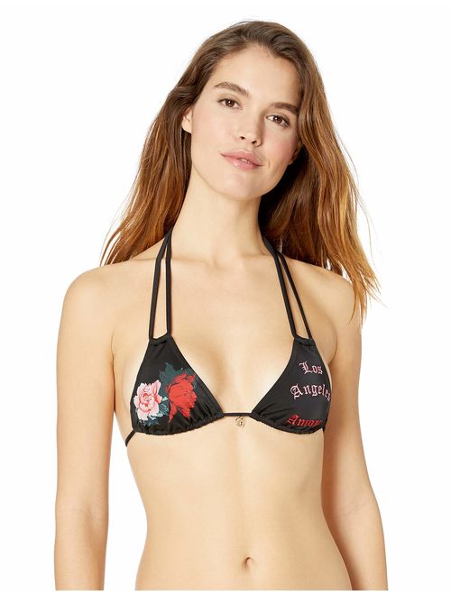 GUESS Women's Amour Triangle Bikini Top