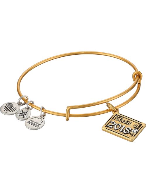Alex and ANI Womens Class of 2018 EWB Bangle Bracelet, Expandable