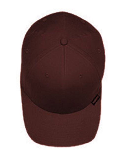 Yupoong 5001 Flexfit 6-Panel Structured Mid-Profile Cap S/M Brown