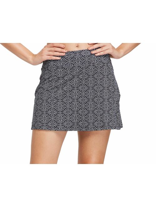 Cityoung Women's Casual Pleated Tennis Golf Skirt with Underneath Shorts Running Skorts