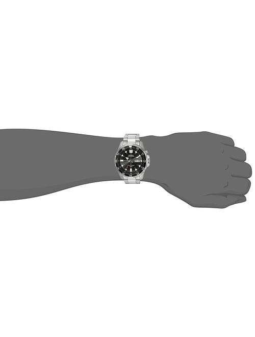 Casio Men's MTD-1079D-1AVCF Super Illuminator Diver Analog Display Quartz Silver Watch