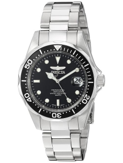 Men's 8932 Pro Diver Collection Silver-Tone Watch