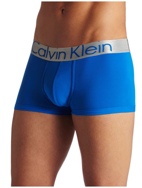 Calvin Klein Men's Steel Micro Low Rise Trunks