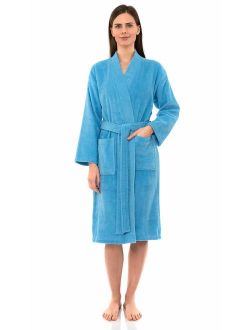 TowelSelections Women's Robe Turkish Cotton Terry Kimono Bathrobe