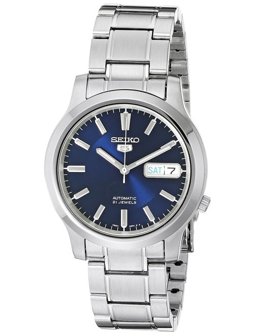Seiko 5 Men's SNK793 Automatic Stainless Steel Watch with Blue Dial
