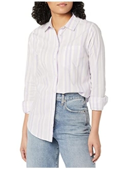 Women's Classic-Fit Long-Sleeve Poplin Shirt