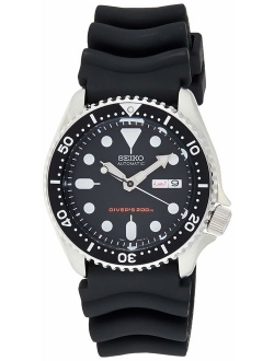 Men's Automatic Analogue Watch with Rubber Strap SKX007K