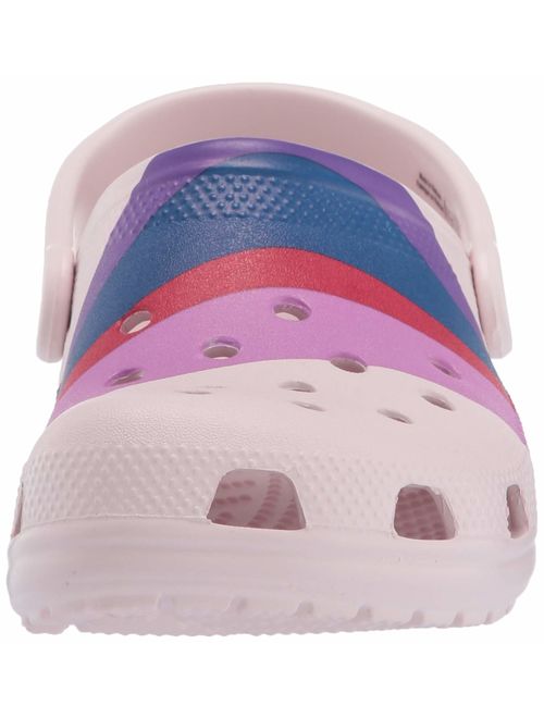Crocs Men's and Women's Classic Graphic Clog | Comfort Slip On Casual Water Shoe | Lightweight