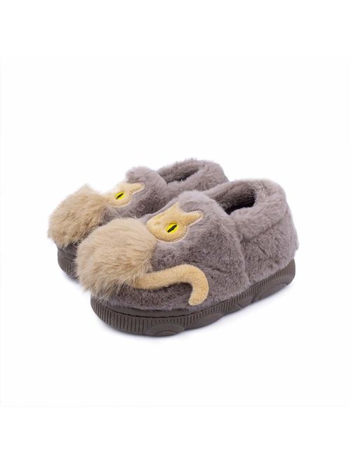 Kid Slippers Cute Bunny Girls Boys Toddler Winter Warm Comfort Home Shoes