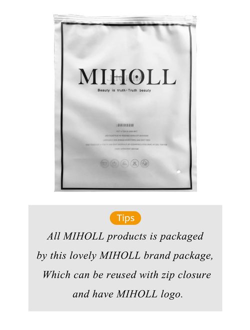 MIHOLL Women's Casual Striped Shirts Twist Knot Backless T-Shirt Tops