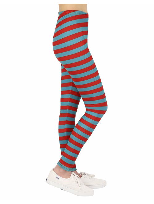 HDE Girl's Ultra Soft Leggings with Print Designs Full Ankle Length Comfy Pants