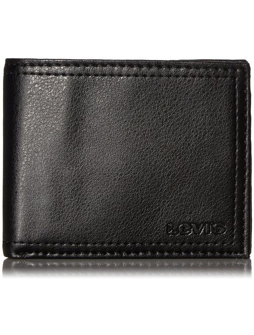 Levi's Men's Rfid Security Blocking Traveler Wallet