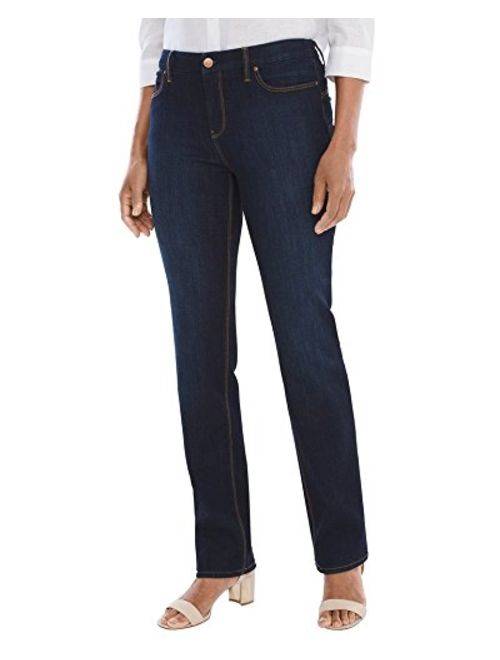 Chico's Women's So Slimming Girlfriend Ankle Jeans