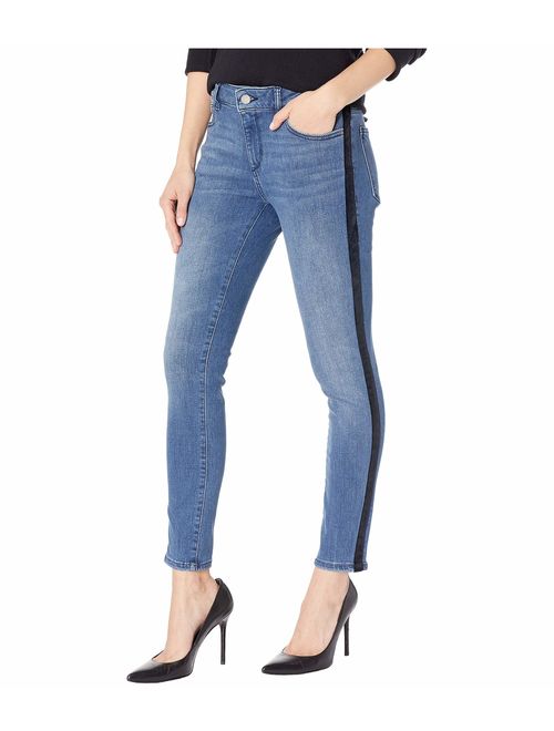 DL1961 Women's Florence Ankle Mid Rise Instasculpt Skinny Fit Jeans