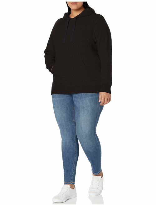 Amazon Essentials Women's Plus Size French Terry Fleece Pullover Hoodie