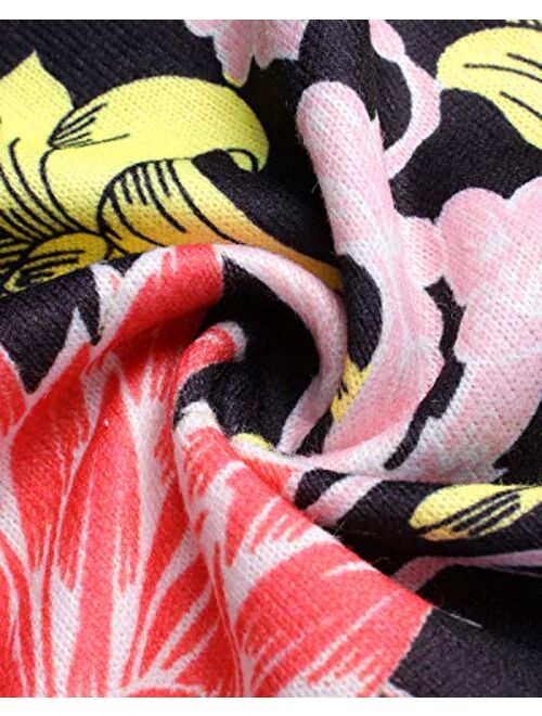 ZANZEA Women's V Neck Long Sleeve Loose Baggy Jumper Tunic Tops Mini Dress Pullover