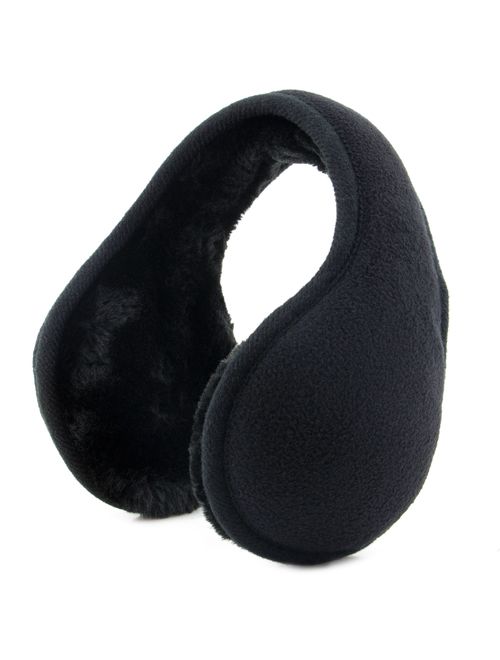 Gelanboo Unisex foldable ear warmer earmuffs for men women fleece Winter Accessory Outdoor