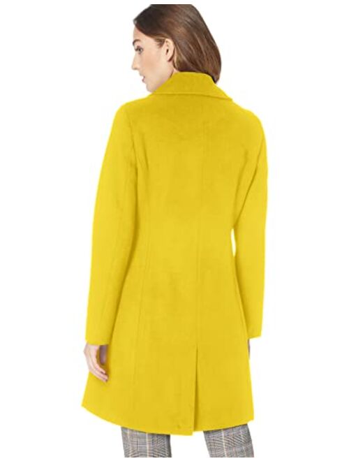 Calvin Klein Women's Classic Cashmere Wool Blend Coat
