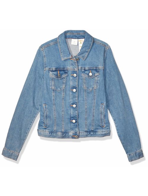 Tommy Hilfiger Women's Adaptive Jean Jacket with Magnetic Buttons