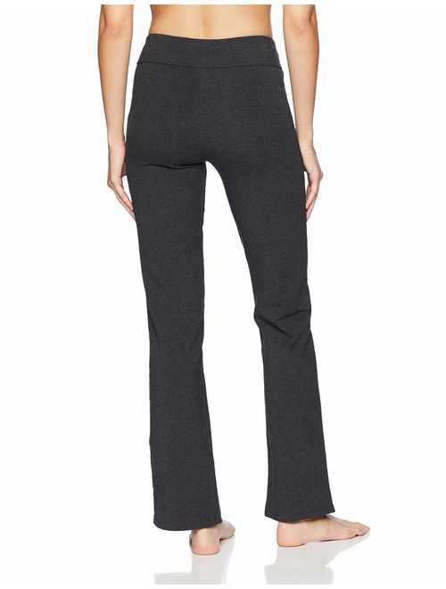 Fishers Finery Women's Ecofabric Classic Bootleg Yoga Pant; Athletic Casual Pant