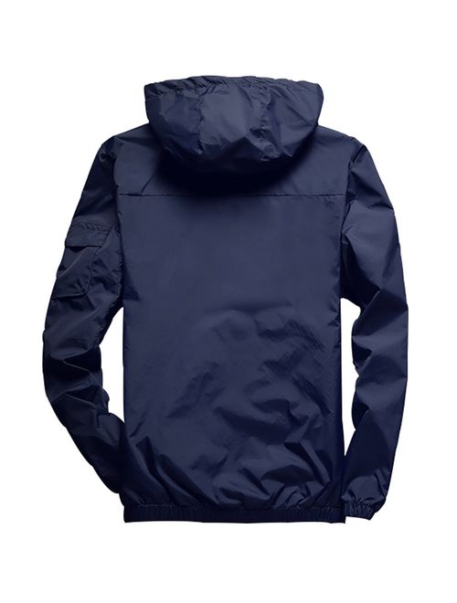 Homaok Men's Lightweight Breathable Jacket