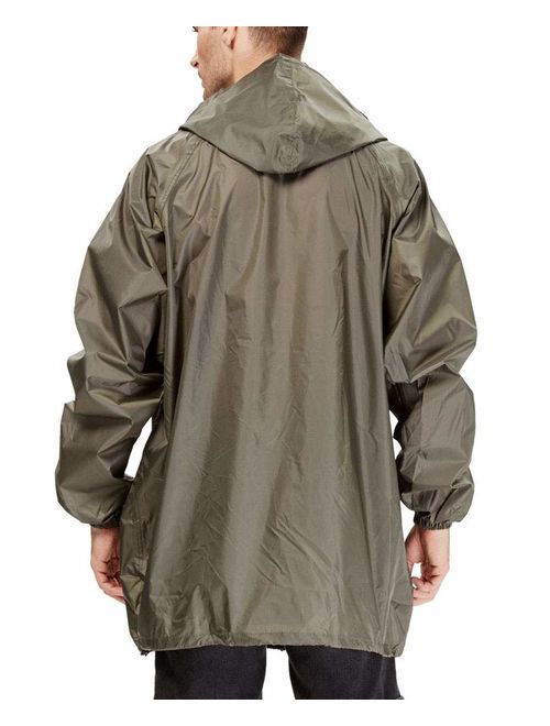4ucycling Raincoat Easy Carry Wind Rain Jacket Poncho Coat Outdoor,one Size,Updated Version 