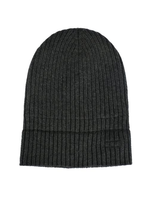 Vmevo Wool Cuffed Beanie Hat Warm Winter Knit Hats Unisex Skull Cap with Lining