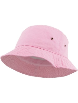 KBETHOS Unisex Washed Cotton Bucket Hat Summer Outdoor Cap
