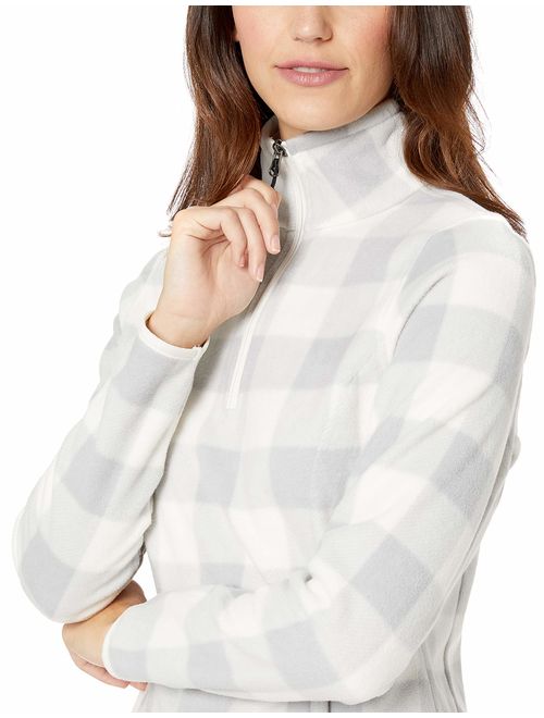 Amazon Essentials Women's Quarter-Zip Polar Fleece Pullover Jacket