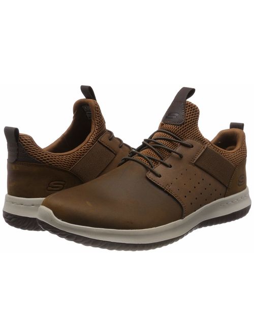 Skechers Men's Delson-Axton Lace Up Sneaker
