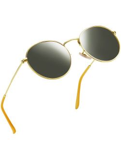 Joopin Vintage Round Sunglasses for Women Retro Brand Polarized Sun Glasses E3447