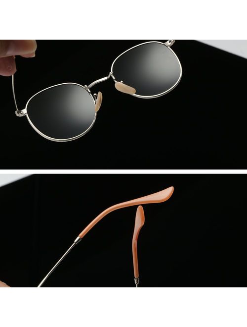 Joopin Vintage Round Sunglasses for Women Retro Brand Polarized Sun Glasses E3447