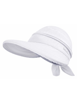 Simplicity Women's UPF 50+ UV Sun Protective Convertible Beach Visor Hat