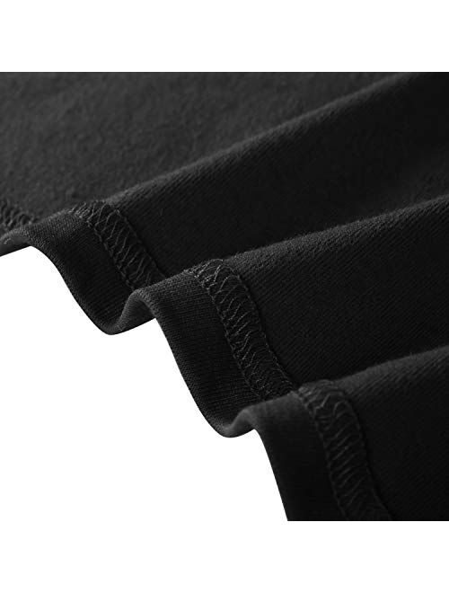 Bulotus Women's Long Sleeve Cowl Neck Asymmetrical Hem Tunic Tops with Pockets