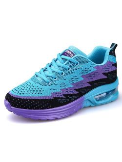 JARLIF Women's Lightweight Jogging Training Running Shoes Athletic Walking Tennis Sneakers US5.5-10