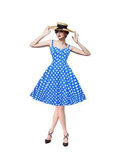 Maggie Tang 50s 60s Vintage Cocktail Retro Swing Rockabilly Full Circle Dress