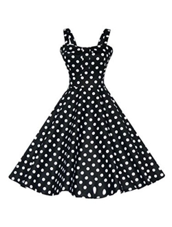 Maggie Tang 50s 60s Vintage Cocktail Retro Swing Rockabilly Full Circle Dress