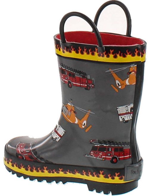 Foxfire FOX-600-85-10 Childrens Fire Rescue Rain Boot - Size 10