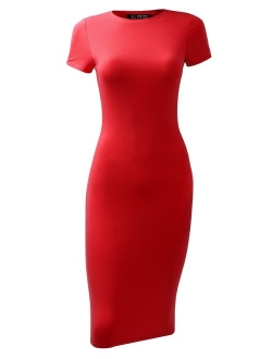 Women's Slim Fit Sandwich Dress Made in USA