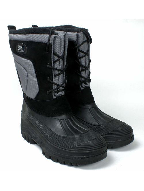 LABO Men's Snow Boots Waterproof Insulated 6 Style by CITISHOESNYC