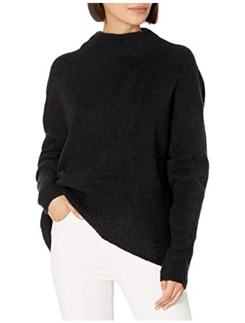 Cable Stitch Women's Mock Neck Cozy Sweater