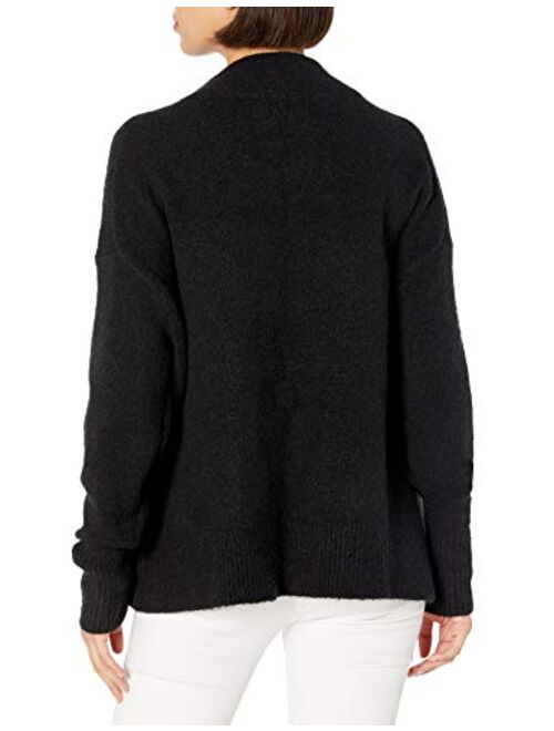 Cable Stitch Women's Mock Neck Cozy Sweater